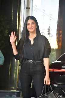 Shruti Haasan  snapped in Andheri