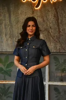 Nimrat Kaur  snapped at Tilotma Shome for Roundtable interview in Juhu