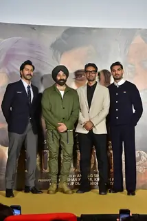 Sunny Deol, Varun Dhawan and Ahan Shetty grace at Border 2 Teaser Launch