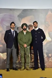 Sunny Deol, Varun Dhawan and Ahan Shetty grace at Border 2 Teaser Launch