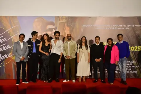 Celebrities snapped at the trailer launch of Tu Meri Main Tera Main Tera Tu Meri