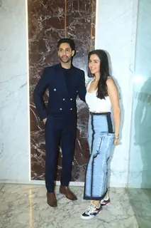 Agastya Nanda and Simar Bhatia snapped promoting Ikkis  