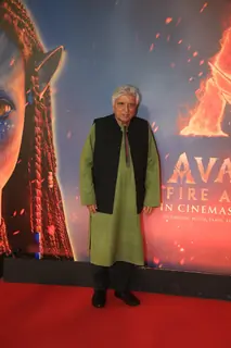 Javed Akhtar  snapped at the premiere of Avatar: Fire and Ash