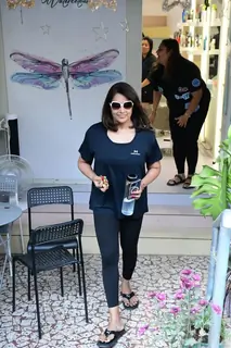 Bipasha Basu snapped in Bandra