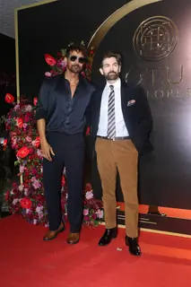 Neil Nitin Mukesh and Harshvardhan Rane snapped at Anand Pandit’s birthday bash