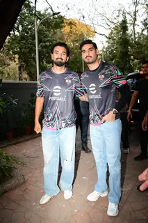 Ahan Shetty and KL Rahul attend Konami eFootball game event in Mumbai