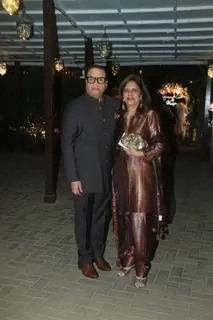 Ramesh Taurani attend Eshaan Roshan’s wedding function