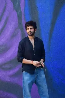 Kartik Aaryan Spotted Promoting Upcoming Film Tu Meri Main Tera Main Tera Tu Meri