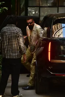 Sanjay Dutt snapped in Juhu