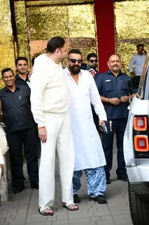 Sanjay Dutt snapped at Kalina Airport