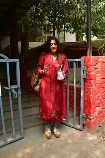 Rj Mahvash snapped in Versova