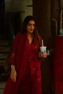 Rj Mahvash snapped in Versova