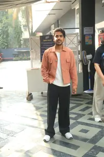 Adarsh Gourav snapped promoting Tu Yaa Main