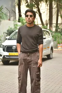 Adarsh Gourav snapped promoting for Tu Ya Main