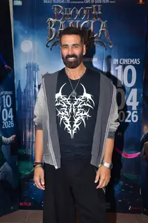 Akshay Kumar snapped promoting Bhooth Bangla 