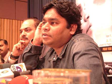 Universal Music launhced &quot;Pray for Me Brother,&quot; the first English rendition composed and sung by AR Rahman on Feb 22 &quot;This is my first step in making music that is for the whole world as an audience and truly one, in