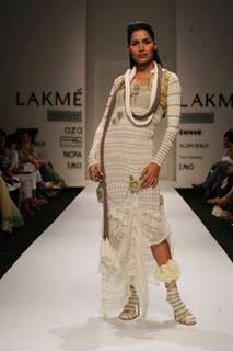 Ten talented young designers presented a spectacular show at the Aza Gen Next extravaganza at Lakme Fashion Week in Mumbai