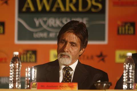 IIFA brand ambassador Amitabh Bachchan at the announcement of Idea IIFA awards nominations held at Grand Hyatt in Mumbai