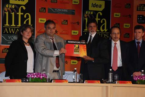 IIFA brand ambassador Amitabh Bachchan at the announcement of Idea IIFA awards nominations held at Grand Hyatt in Mumbai