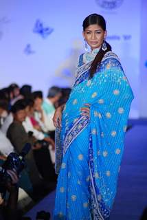 The annual fashion show presented by the graduating students of SNDT University in Mumbai on April 13 The show was choreogrpahed by Marc Robinson