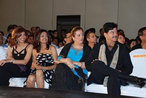 Shatrughna Sinha with wife Poonam among others attended the annual fashion show presented by the graduating students of SNDT University in Mumbai on April 13 The show was choreogrpahed by Marc Robinson