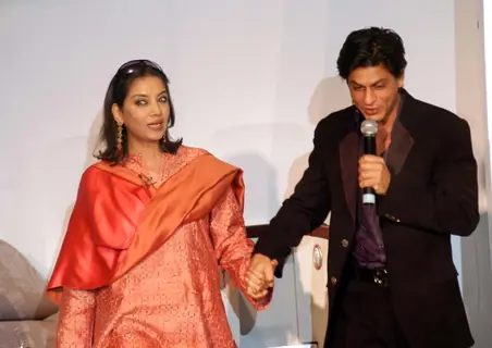 Actors Shah Rukh Khan and Shabana Azmi unveils new comfortable seats in the Jet Airways