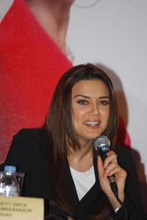 Preity Zinta as the brand ambassador of GO Air