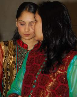 Models are display the Salwar Suits at a press conferance organised by Council of Kolkata Unstitched Salwar Suits (COKUSS) in Kolkata on Monday 3rd aug 09 COKUSS is organised a two days interactive buyer-seller forum - Kolkata Fashion File in