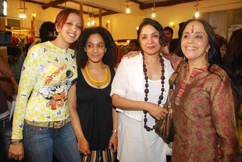 Ila Arun,Neena Gupta and Ishita at Satva preview, in Mumbai