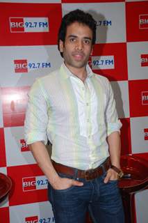 Tushar Kapoor at big 927 fm, in Mumbai