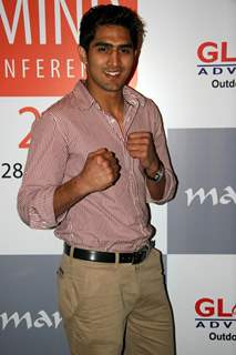 Boxer Vijendra Singh at &quot;Body Mind Exhibition&quot; at Grand Hyatt