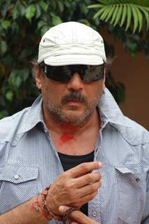 Jackie Shroff in Bhojpuri film &quot;Balidan - mahurat at soundcity&quot; at Sound City