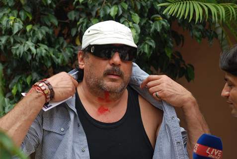 Jackie Shroff in Bhojpuri film &quot;Balidan - mahurat at soundcity&quot; at Sound City