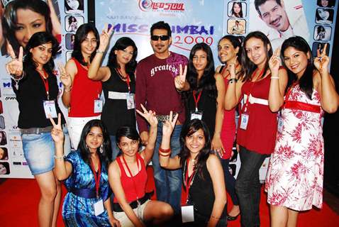 Shanker Shawney at the auditions of Miss Mumbai 2009