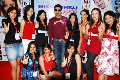 Shanker Shawney at the auditions of Miss Mumbai 2009