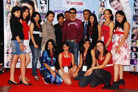 Shanker Shawney at the auditions of Miss Mumbai 2009