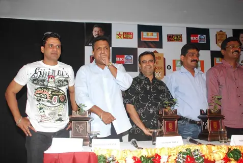 Manoj Bajpai and Pratap Sarnaik with acid factory team, in Mumbai