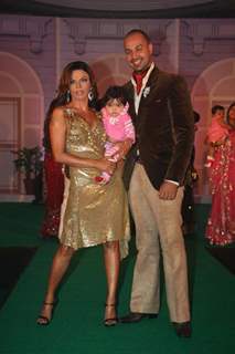 Rakhi Sawant and Elesh Parujanwala at the launch of &quot;Pati, Patni Aur Woh&quot;