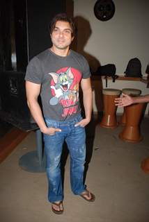 Sohail Khan at Daboo Mallik''s bash at Marimba Lounge, in Mumbai