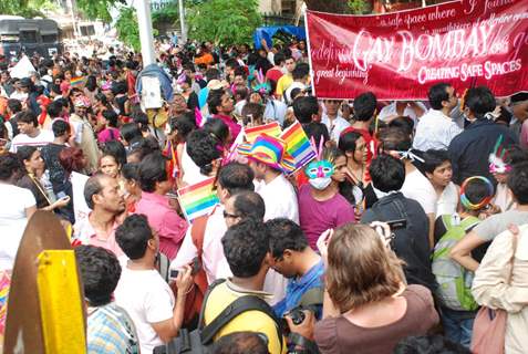 &quot;Gay Parade&quot; at August Kranti Maidan