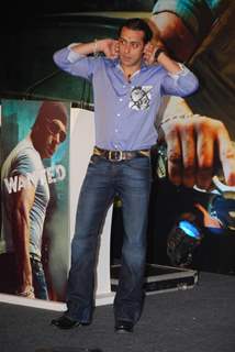 Salman Khan at &quot;Wanted Press Meet&quot;