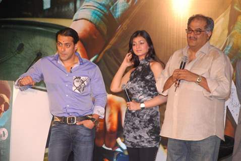 Salman Khan & Ayesha Takia at &quot;Wanted Press Meet&quot;