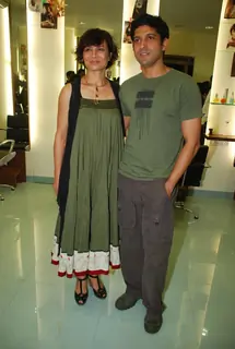 Farhan Akhtar at "Oro spa launch"