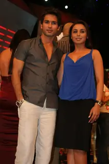 Rani Mukherjee at Sahid Kapur at "India''s Got Talent" finals