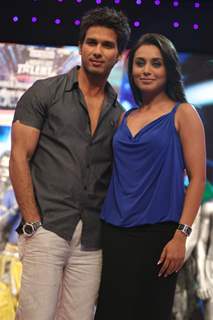 Rani Mukherjee at Sahid Kapur at &quot;India''s Got Talent&quot; finals