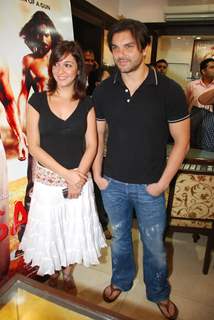 Naheed Cyrusi and Sohail Khan at the promotion of &quot;Kissan Film&quot; at Gitanjali store