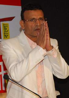 Renowed actor Annu Kapoor present at the star studded lunch of the Rose Valley Groups'' Bengali Channel &quot;Rupashi Bangla&quot; in Kolkata on 24th Aug 09