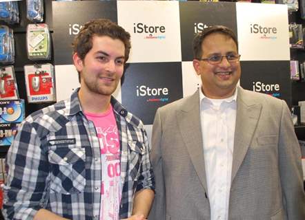 Bollywood actor Neil Nitin Mukesh at the launch of iStore by Reliance digital in New Delhi on Friday 28 August 2009