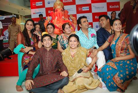 Basera Team Celebrate Ganesh Festival at Oberoi Mall, in Mumbai