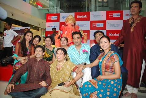 Basera Team Celebrate Ganesh Festival at Oberoi Mall, in Mumbai